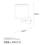 Opviq Way - 11610 Lámpara de pared Vintage